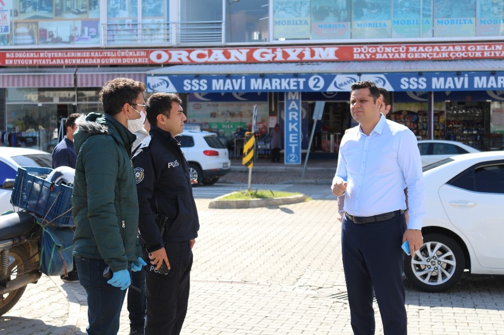 Gazipaşa Kaymakamı Öztürk pazarı denetledi 