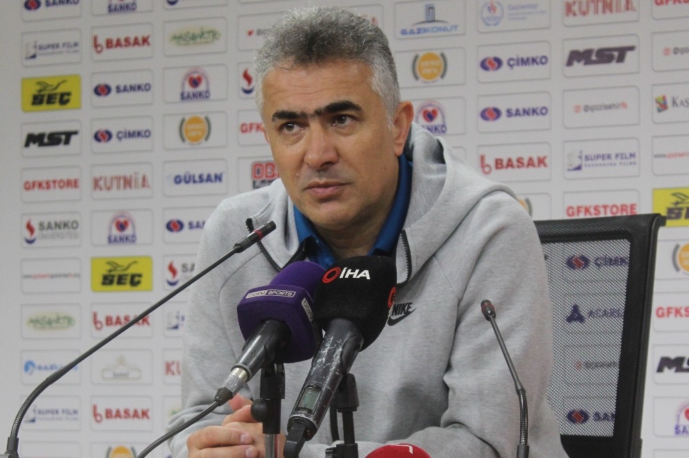 Gazişehir Gaziantep - Adanaspor maçının ardından 
