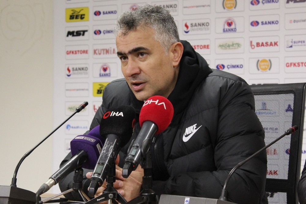 Gazişehir Gaziantep - Eskişehirspor maçının ardından 