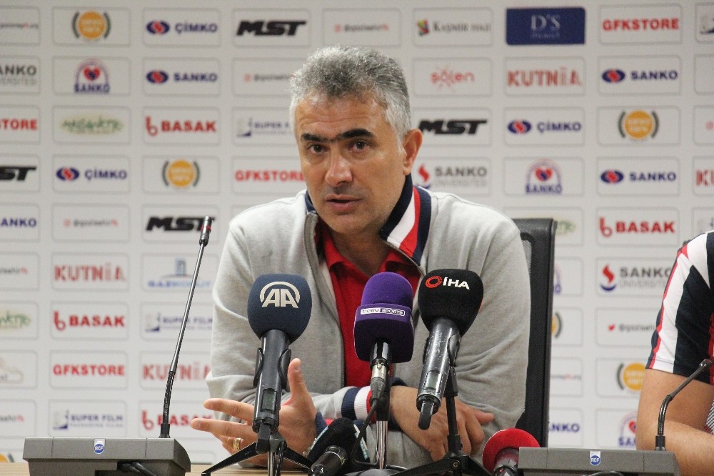 Gazişehir Gaziantep - Gençlerbirliği maçının ardından 