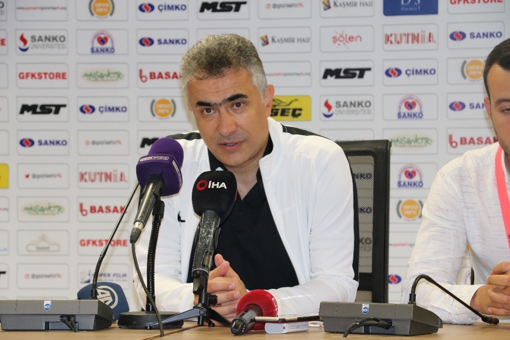 Gazişehir Gaziantep - Osmanlıspor maçın ardından 