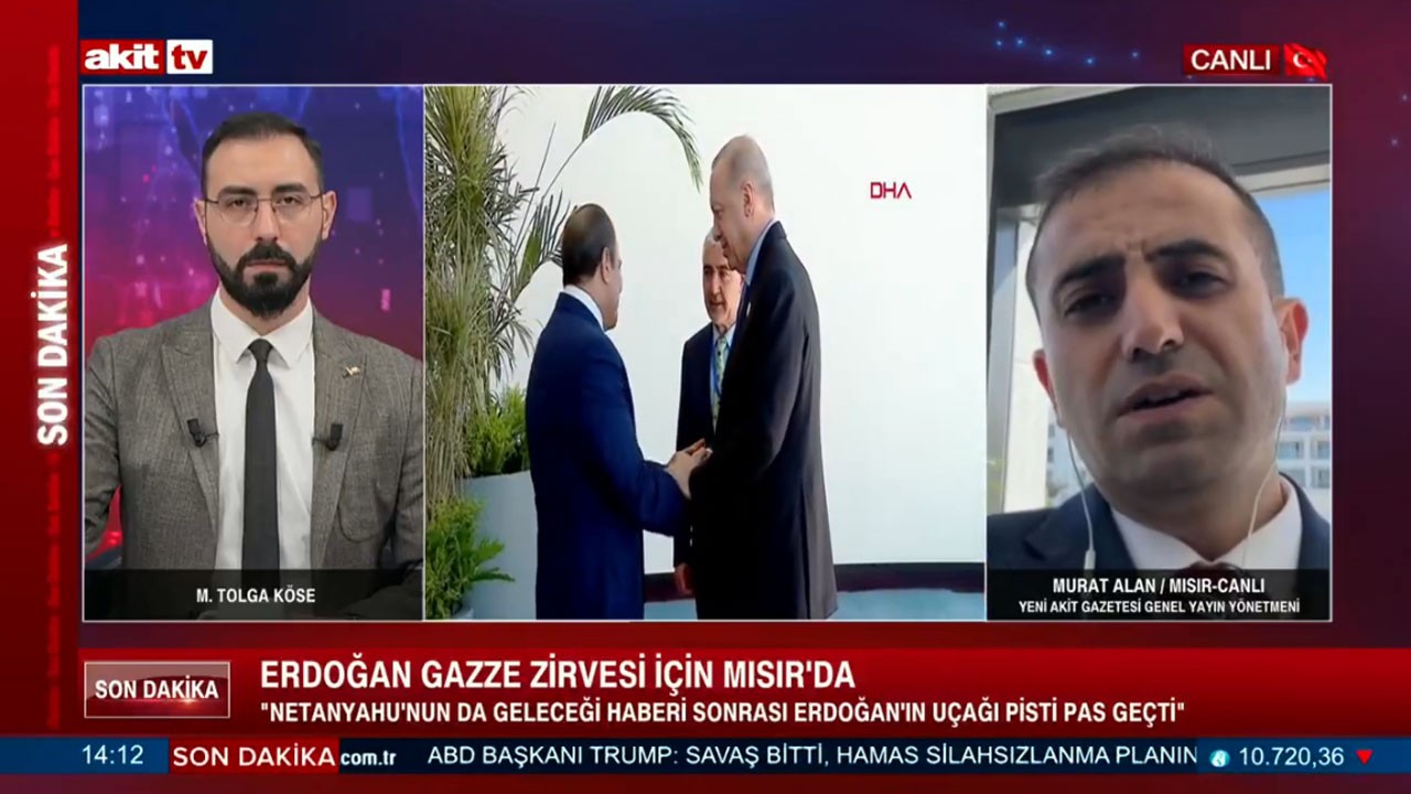 Gazze Barış Zirvesi’ndeki son gelişmeler: Murat Alan Mısır’dan anlattı