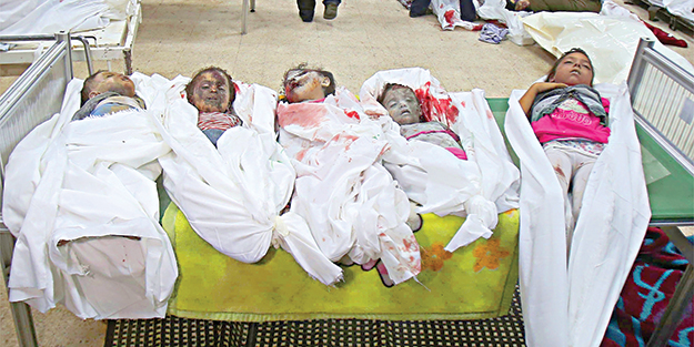 Gazze, bebek mezarlığına döndü