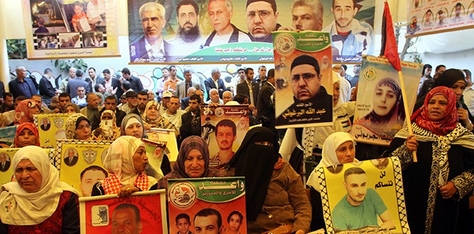 Gazze halkından İsrail’deki mahkûmlara destek