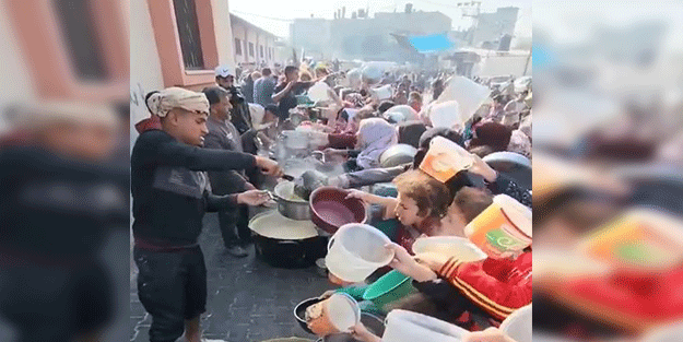 Gazze hem bombardımanla hem açlıkla savaşıyor!