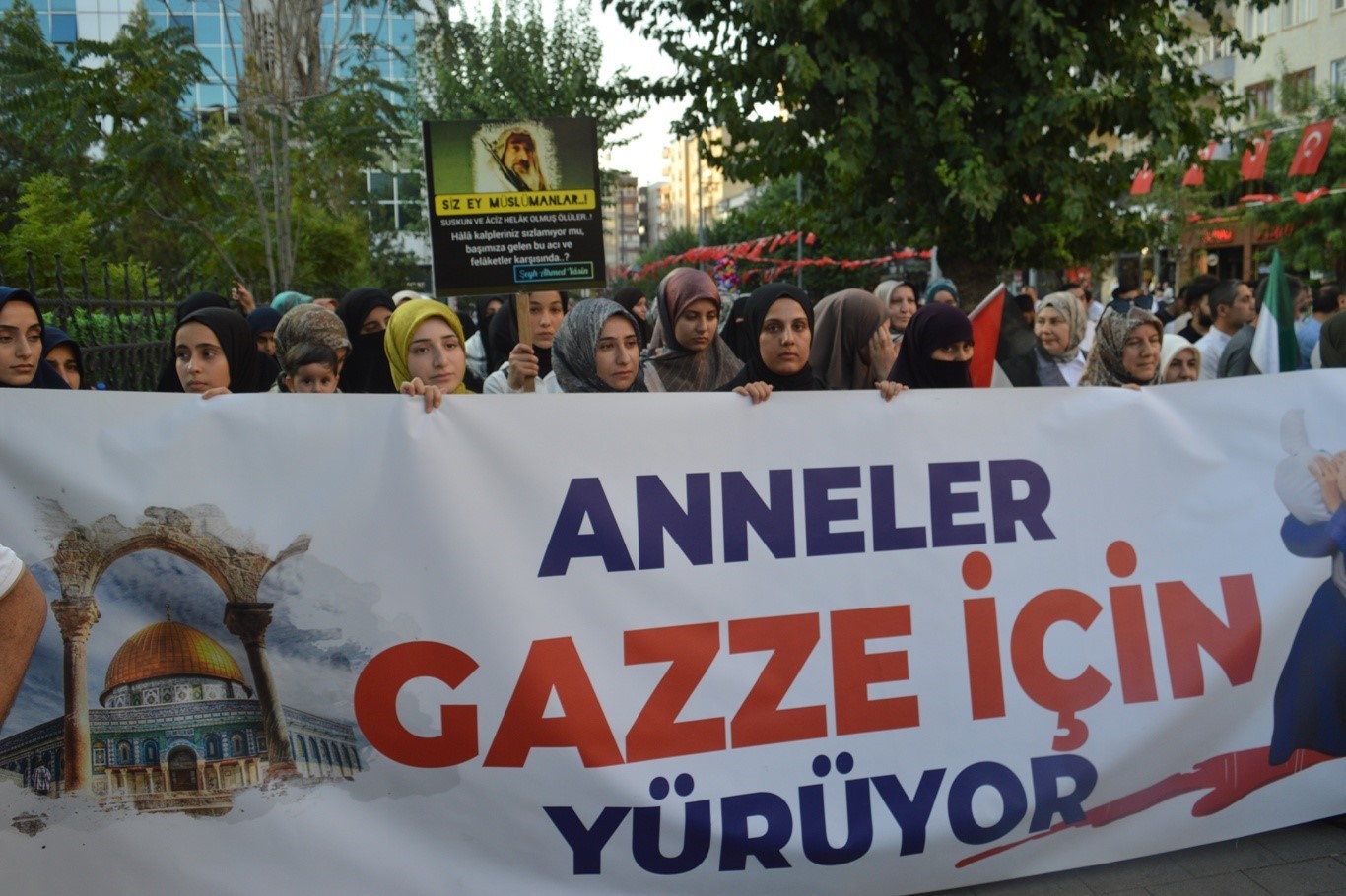 Gazze için Siirt’te ses yükseldi: 