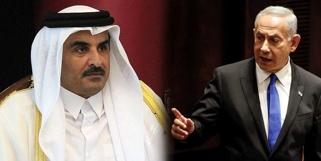 Netanyahu'dan Katar rezaleti