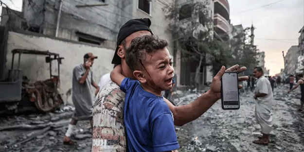 Gazze şehitlerinin sayısı 1200'e yaklaştı