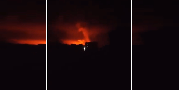 Gazze yoğun bombardıman altında!