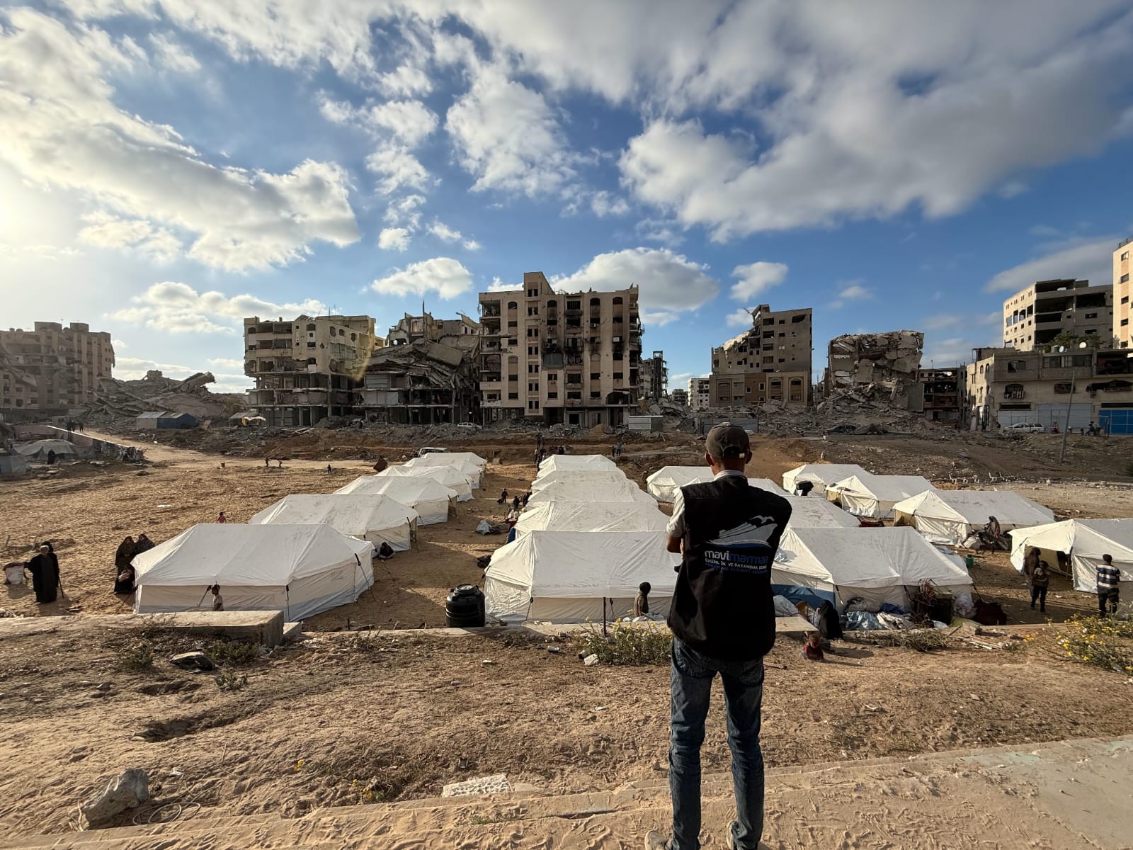 Gazze’de 1948 Çadırdan Oluşan Mavi Marmara Çadır Kenti Kuruluyor!