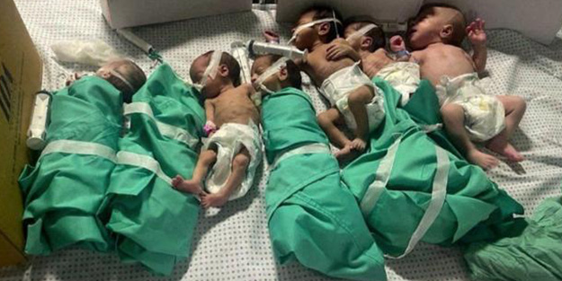 Gazze'de 4 çocuk hastanede şehit oldu! Sebep yetersiz beslenme