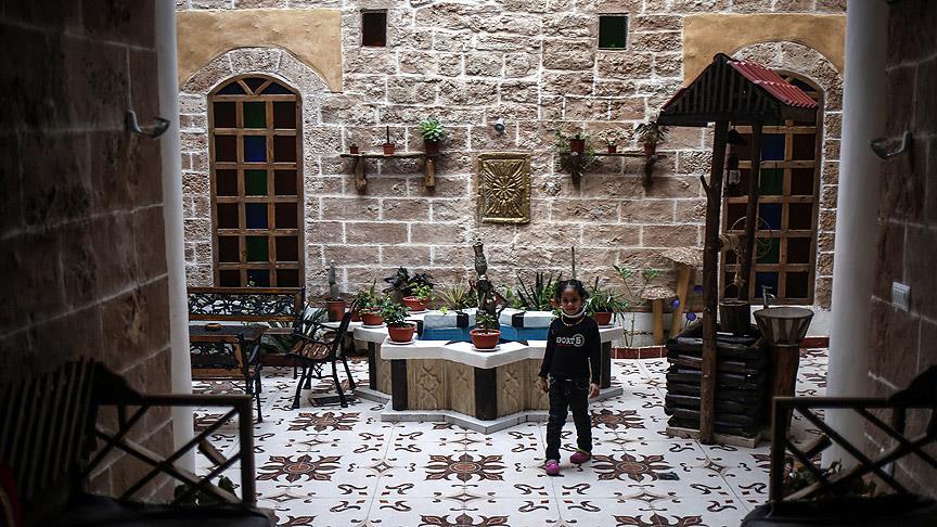 Gazze'de 430 yıllık konak restore edildi