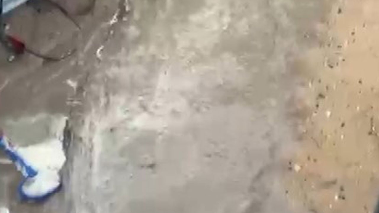 Gazze'de acı bitmiyor! Bu kez şiddetli yağış binlerce kişiyi etkiledi