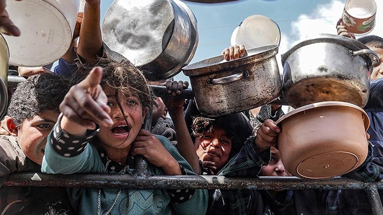 Gazze’de açlıktan yaşamını yitirenlerin sayısı 133’e yükseldi