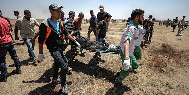 Gazze'de can kaybı: 19 bin 453