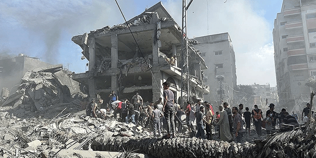 Gazze'de can kaybı 25 bini aştı!