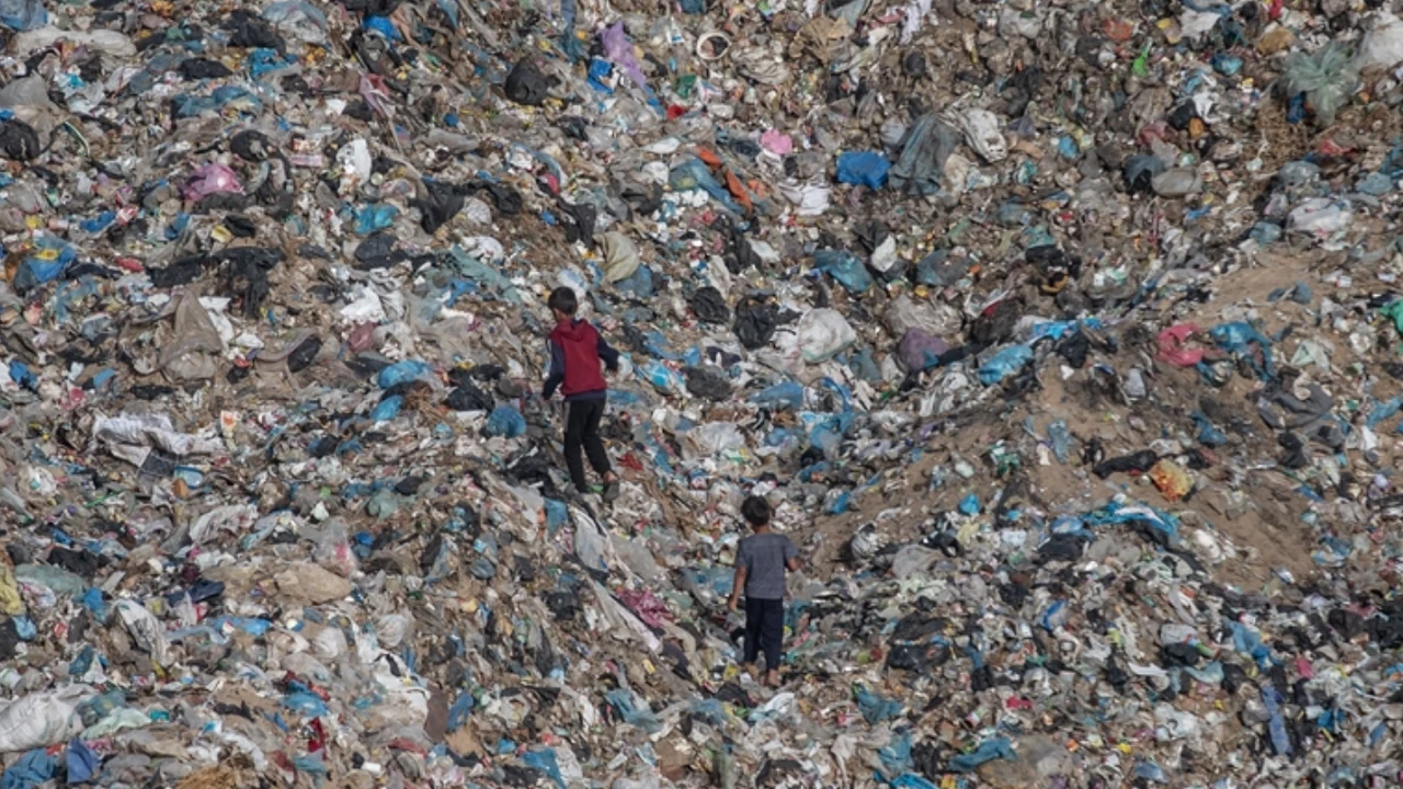 Gazze'de çevre felaketi yaşanıyor