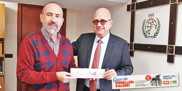 Gazze’de engelleri kaldır kampanyasına büyük ilgi