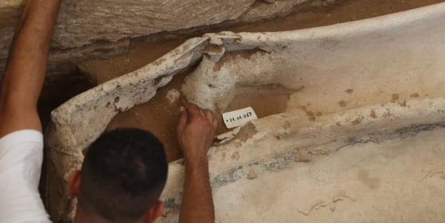 Gazze'de gizli hazine: Roma dönemine ait yeni bir kurşun lahit bulundu! Tarihi keşif açıklaması