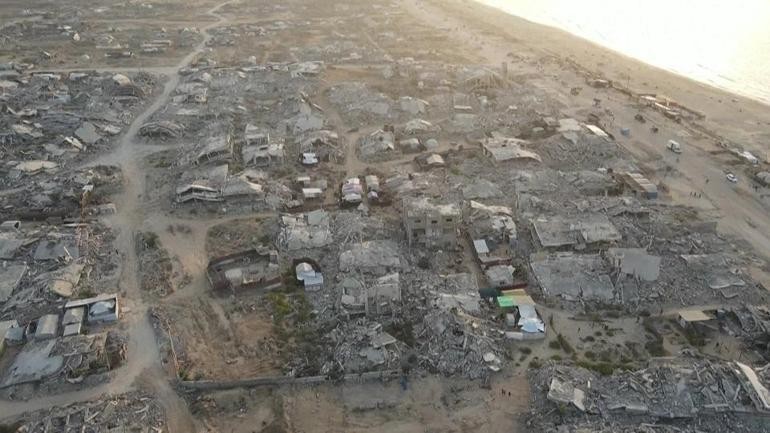 Gazze’de hayat durdu! Enkaz ve yıkımın boyutu ortaya çıktı