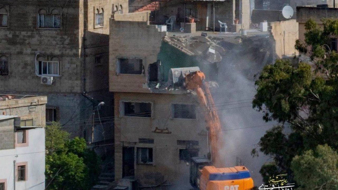 Gazze'de kan durmuyor! İsrail, Batı Şeria'da bu yıkım için hazırlık yapıyor! Bu resim her şeyi anlatıyor