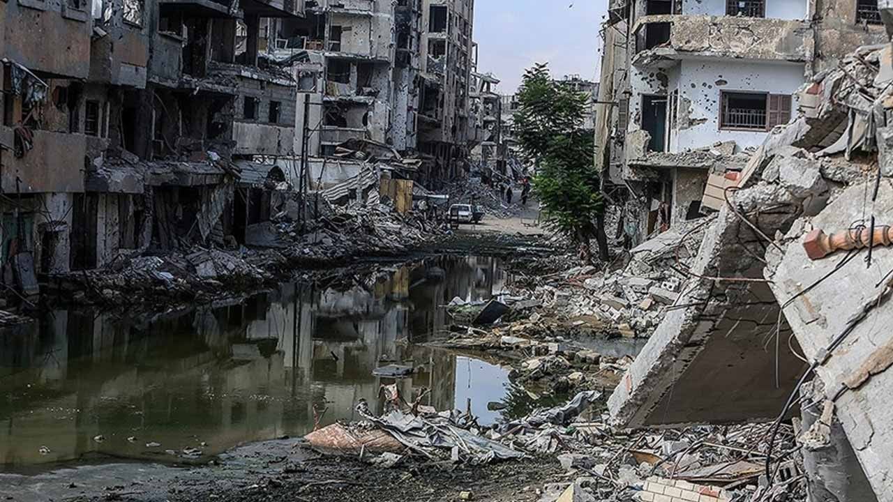 Gazze’de sabah şoku! Katil İsrail konutları hedef aldı