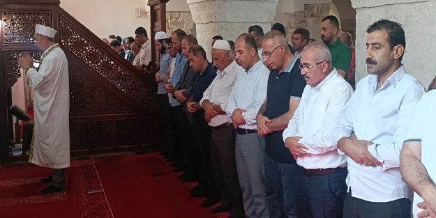 Gazze'de şehid olanlar için Mardin'de gıyabi cenaze namazı kılındı