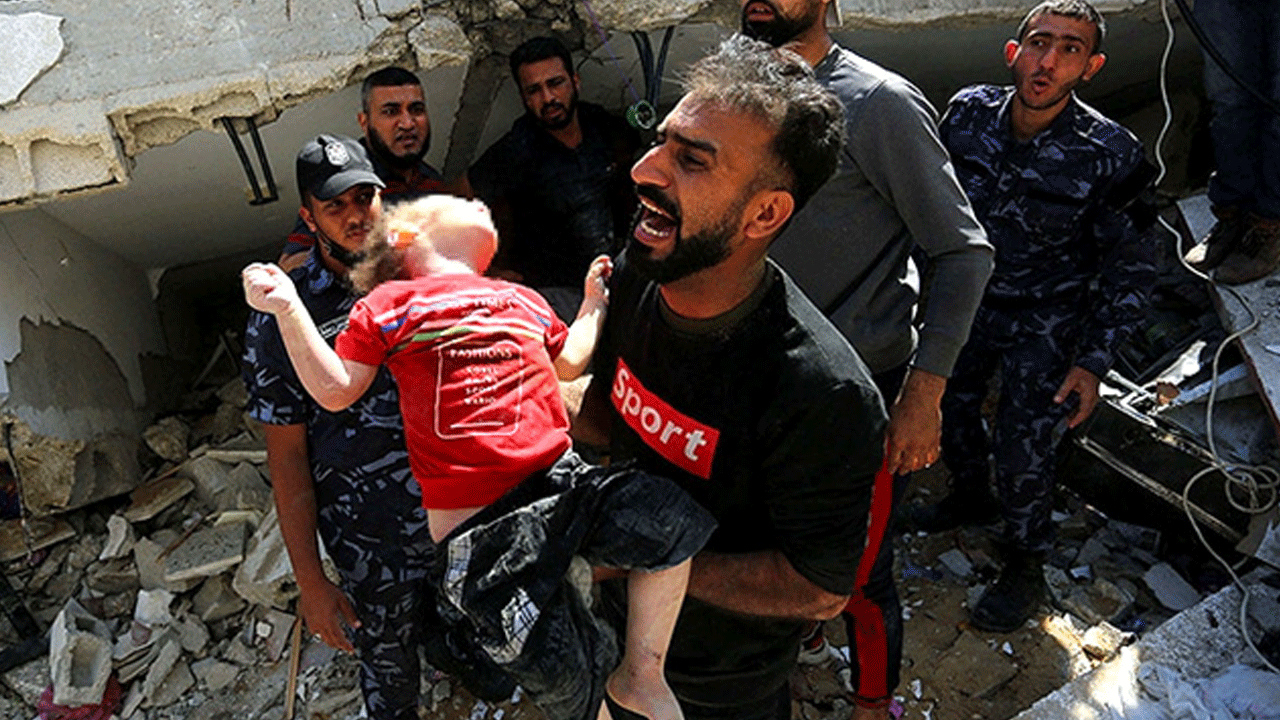 Gazze'de şehit sayısı 41 bin 909 oldu