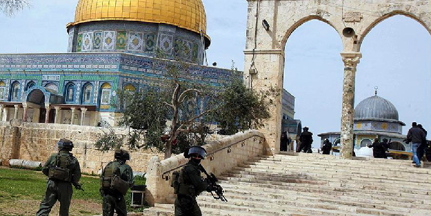 Gazze'de sivil katliamı yapan katil İsrail'den Kudüs alçaklığı!