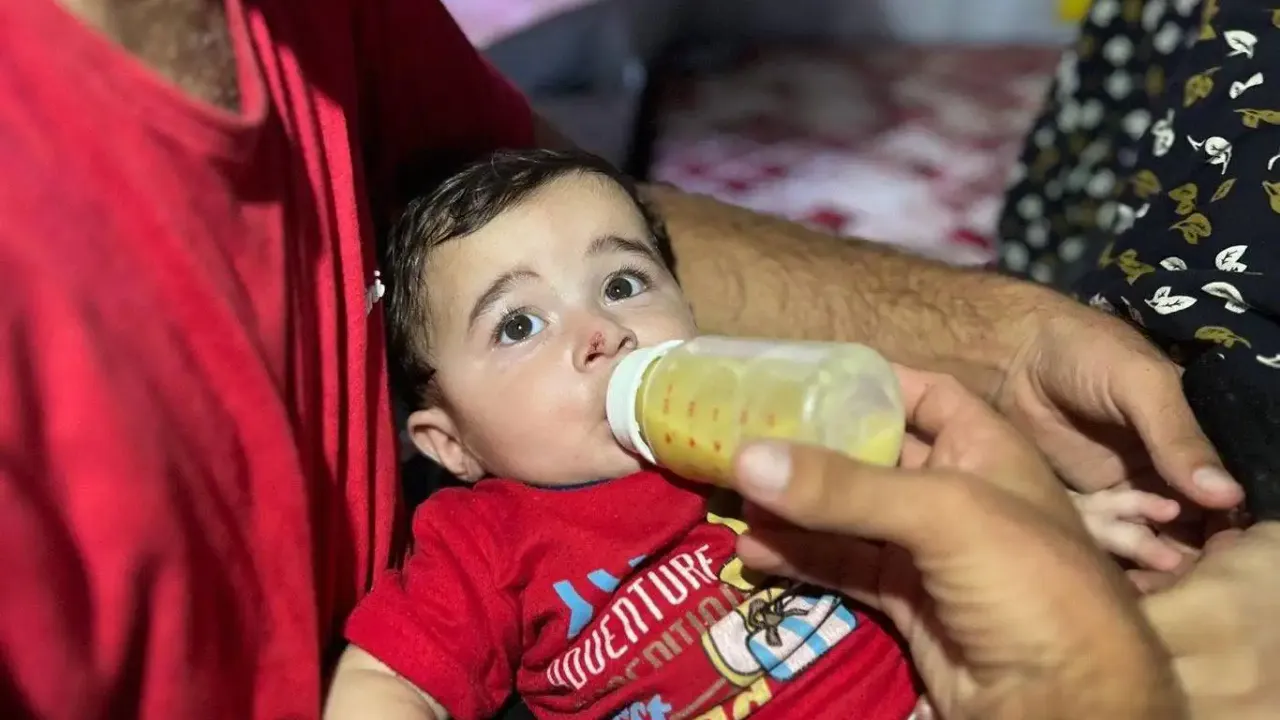 Gazze'de süt yok, acı mercimek var