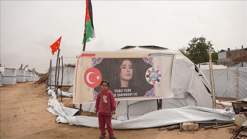 Gazze’de "Yıldız Tilbe Çadır Kenti"nin açılışı yapıldı! İkincisi de yakında açılacak