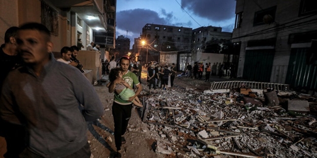 Gazze'deki İsrail vahşeti gün ağarınca ortaya çıktı