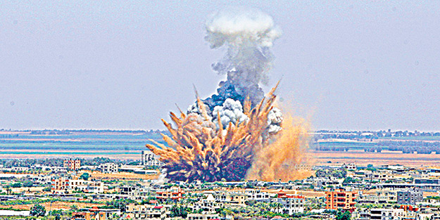 Gazze'deki katliama dünya kör