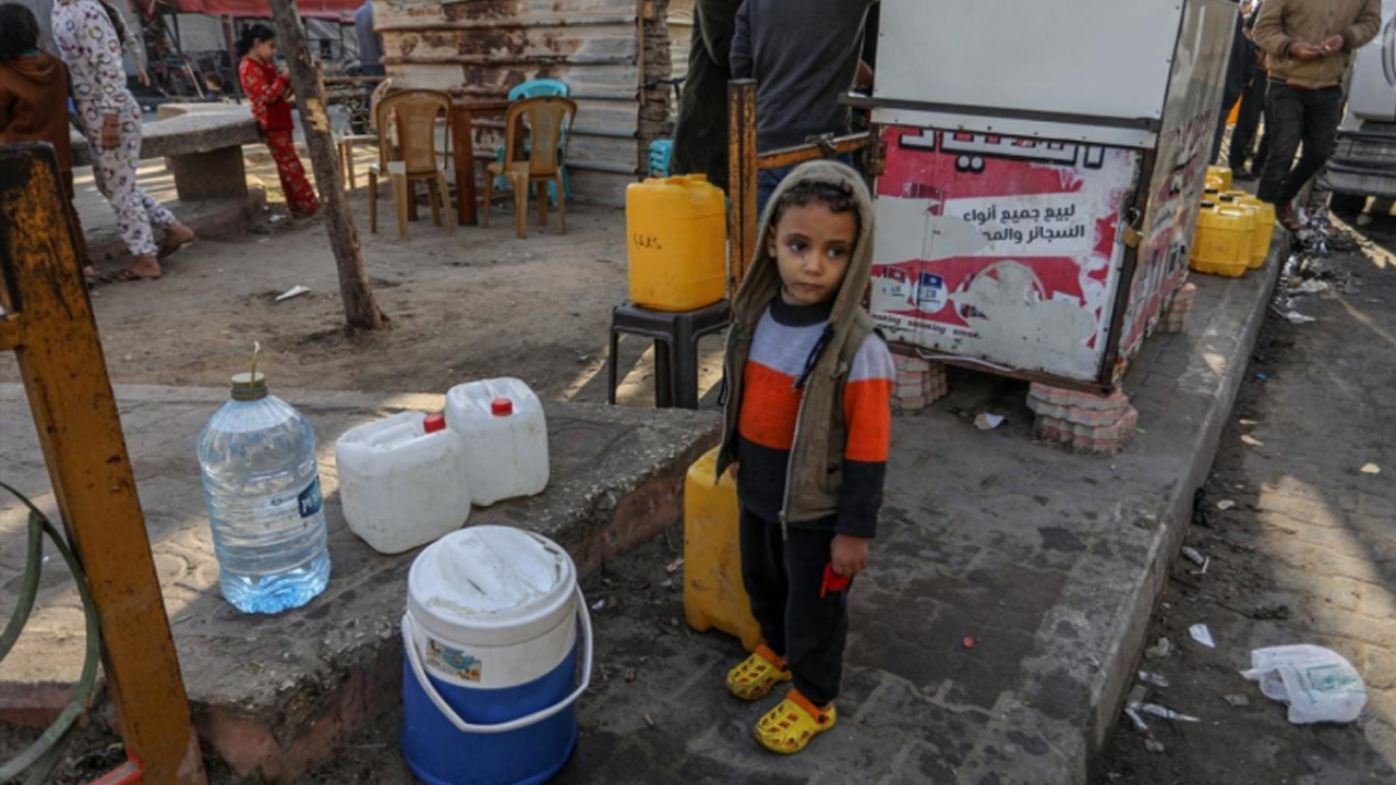 Gazze'deki suların yüzde 90'ı tehlike altında