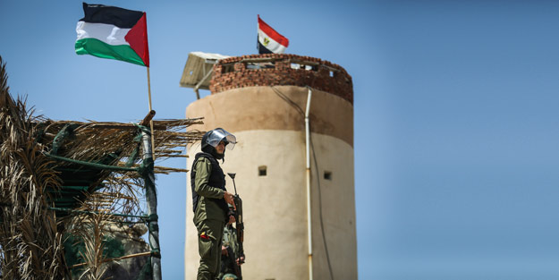 Filistin-Mısır sınırına takviye kuvvet!