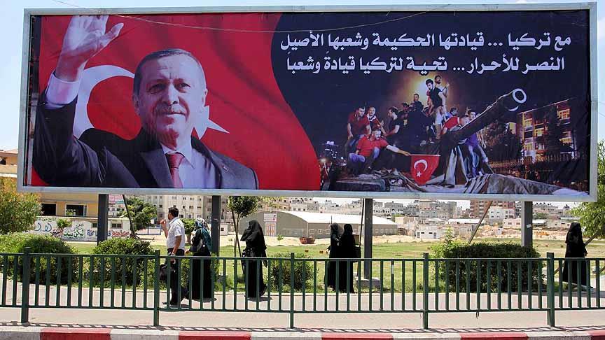 Gazze'den Türkiye'ye tam destek