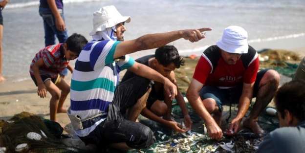 Gazzeli balıkçıklara İsrail engeli devam ediyor