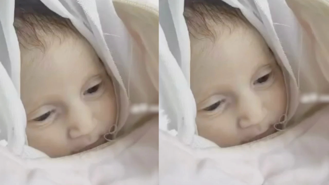 Gazzeli bebek soğuktan öldü!