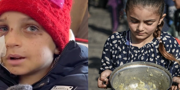 Gazzeli çocuk: 'Acıktığımda çıkan sesleri annemden gizliyorum'