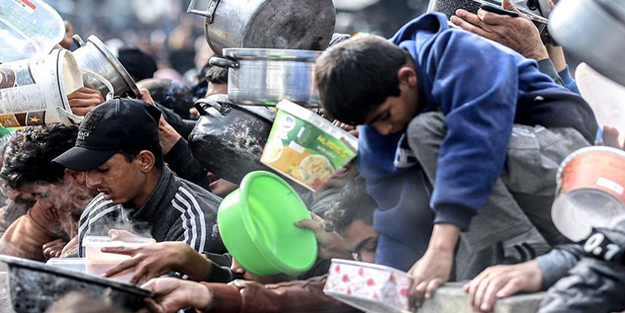 Gazzeli çocuklar açlık ve soğuktan can veriyor