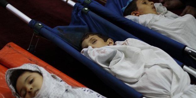 Gazzeli çocukların acı dramı