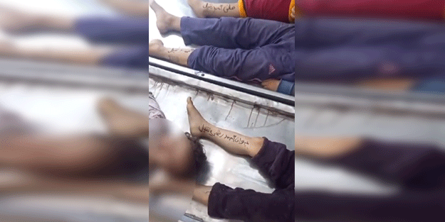 Gazzeli çocukların o görüntüsü kahretti!