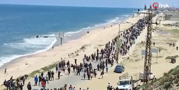 Gazzeliler evlerine geri dönüyor!