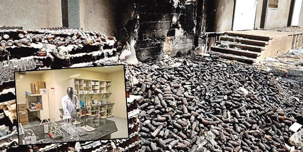Gazze’nin ilacına Siyonist bombası