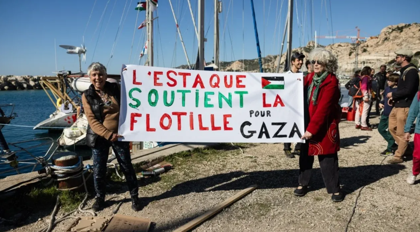 Gazze’ye 100 Gemilik Dev Filo Yolda! Marsilya’dan ablukayı kırmak için yola çıktılar!