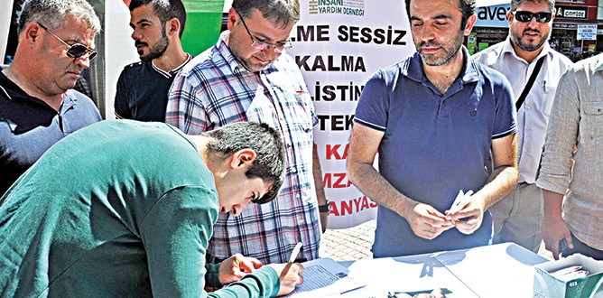 Gazze’ye kalkan ol!