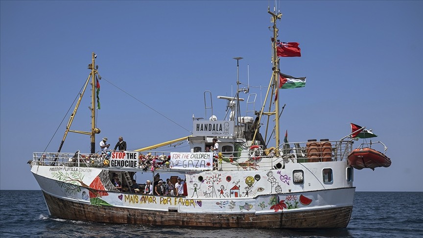 Gazze’ye umut taşıyan Handala gemisiyle iletişim aniden kesildi