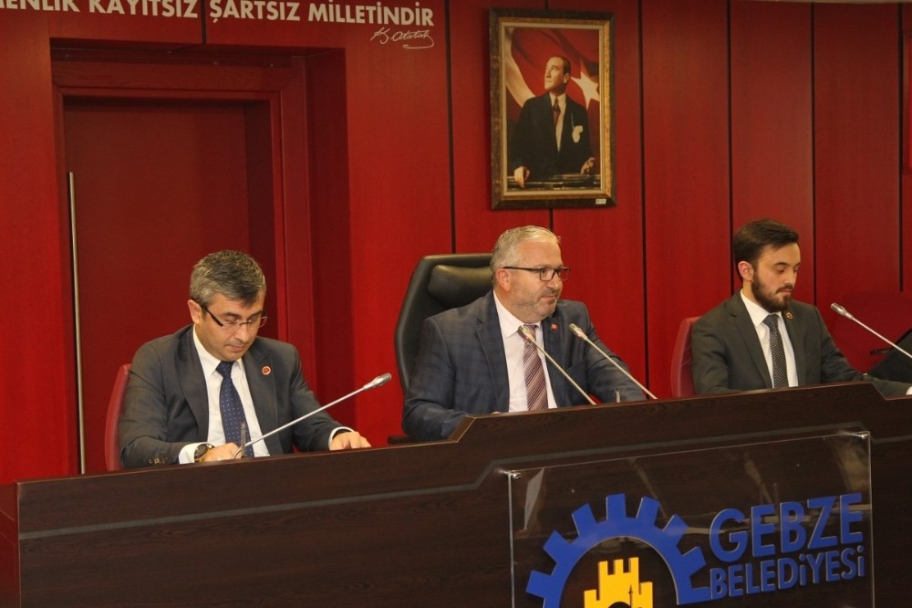 Gebze Belediyesi Meclisi’nde Mayıs ayının ilk oturumu yapıldı 