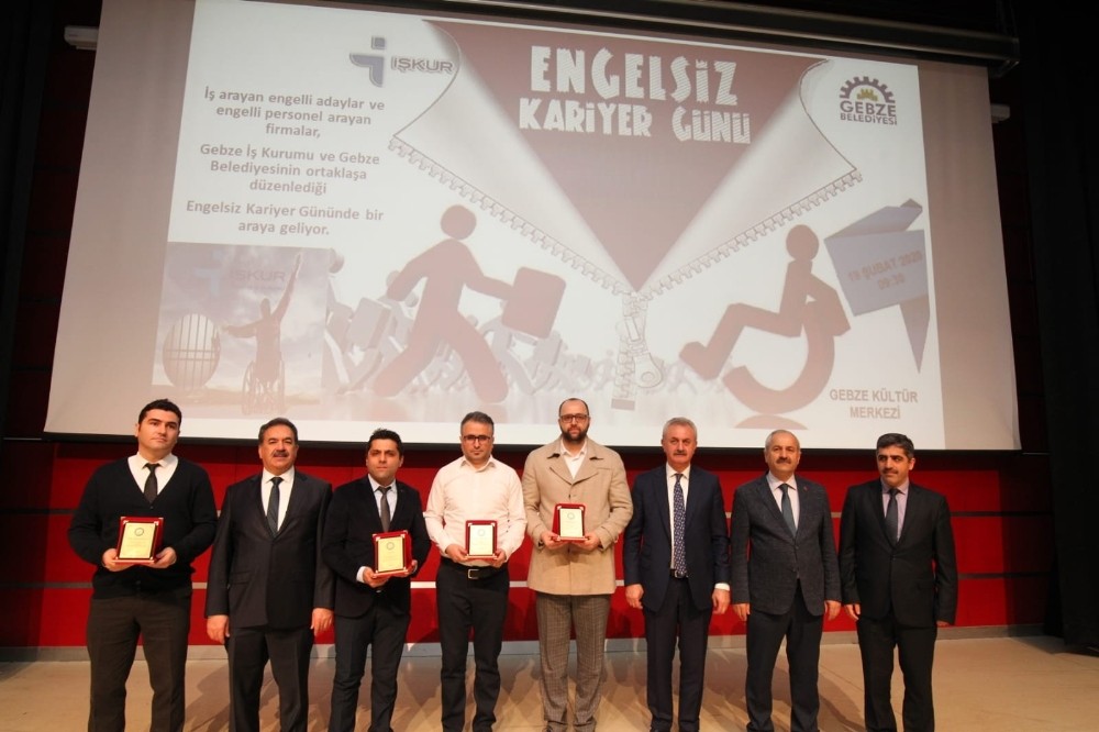 Gebze’de 190 engelli iş sahibi oldu 