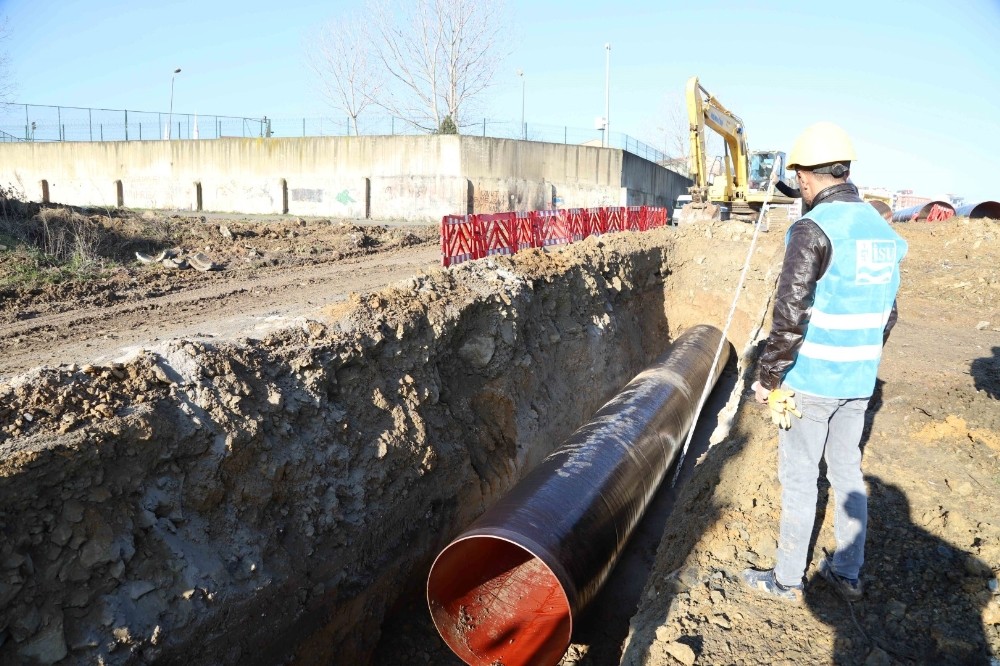Gebze’de çelik boru hattı tamamlandı 